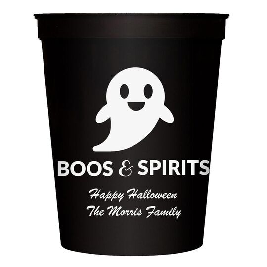 Boos & Spirits Stadium Cups